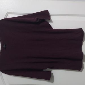 The Limited Purple Sweater